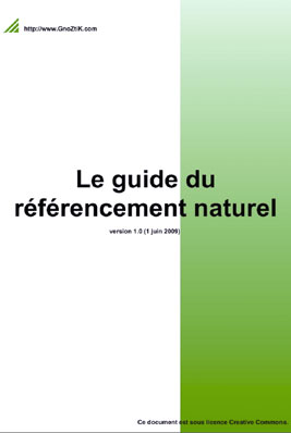Le guide du référencement naturel (Gnoztik - 2009)